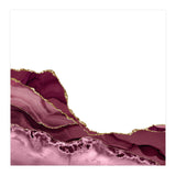 Burgundy & Gold Agate Texture 23  (Print Only) thumbnail