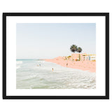 Pink Beach #society6 #decor #buyart thumbnail