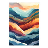 Abstract Ethereal Mountain Landscape (Print Only) thumbnail