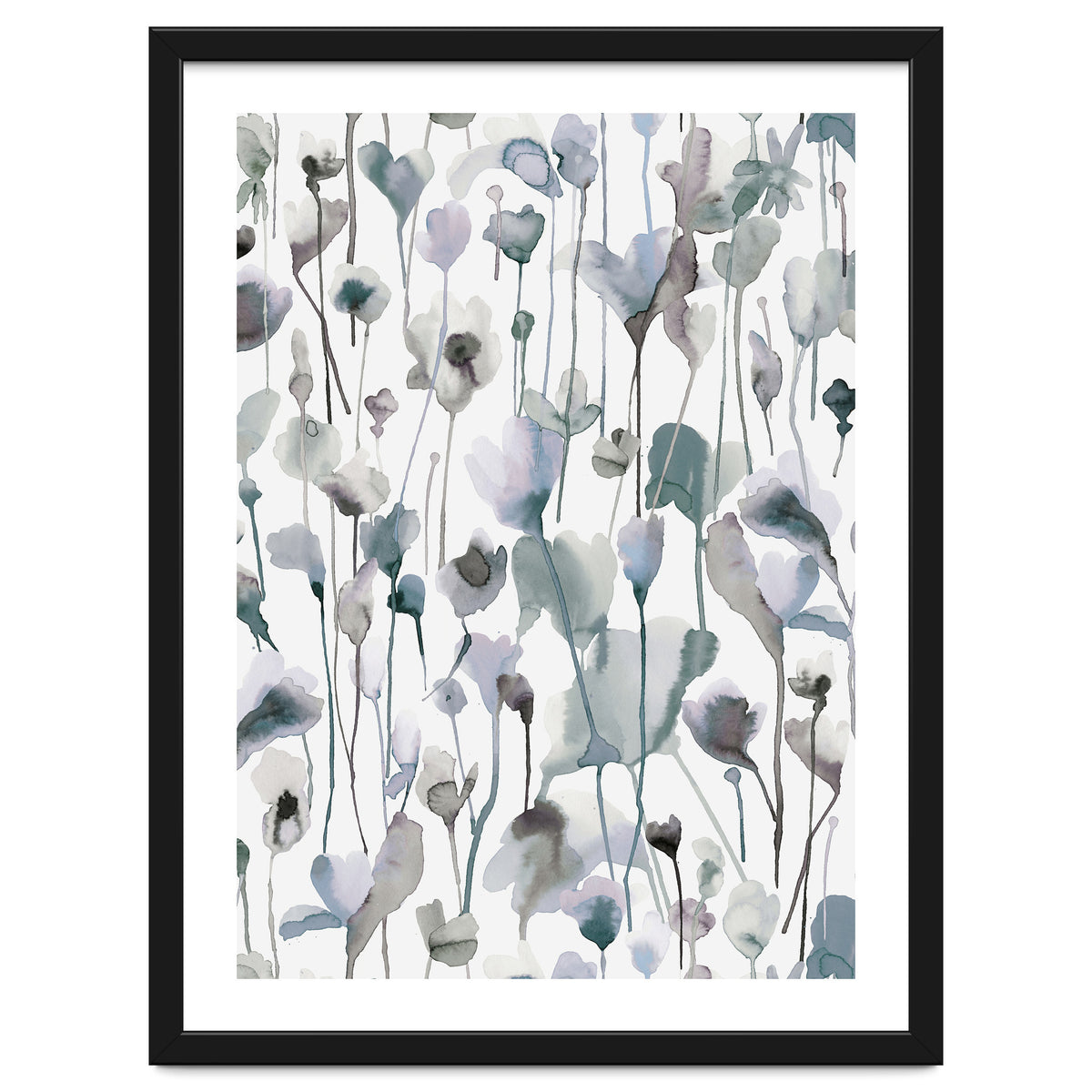 Watercolour Cozy Wild Flowers