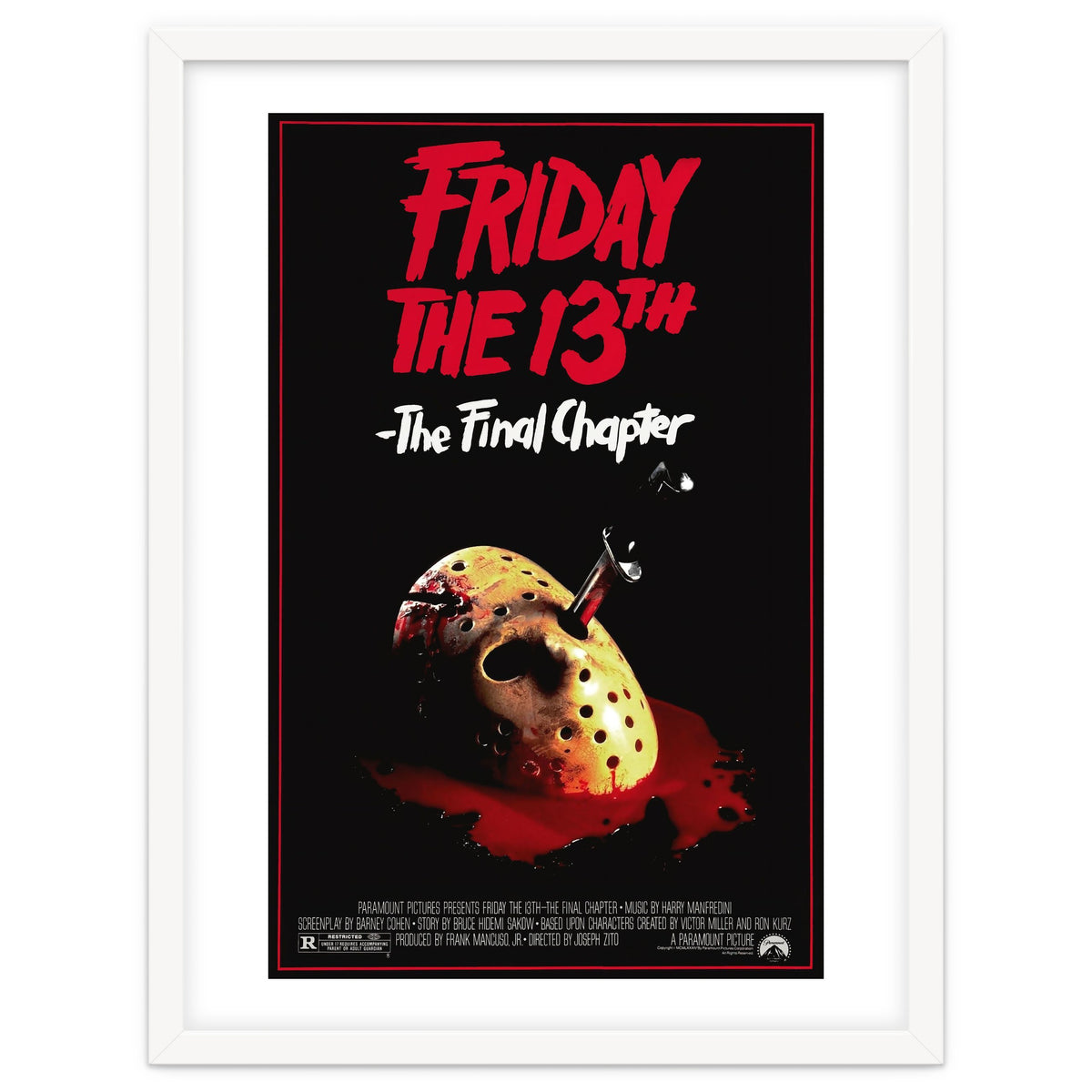 FRIDAY THE 13TH. THE FINAL CHAPTER (1984).