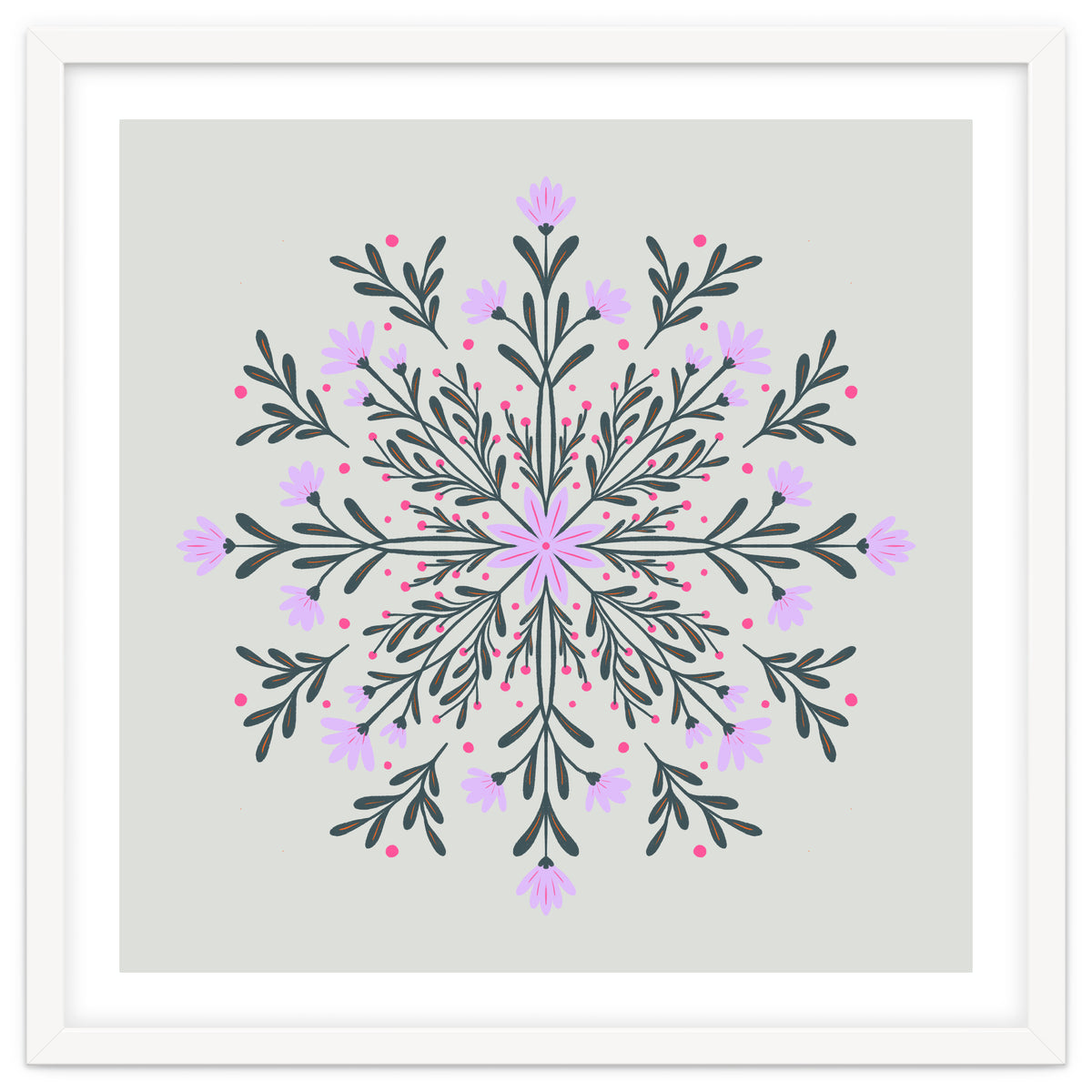 Spring Flowers Mandala