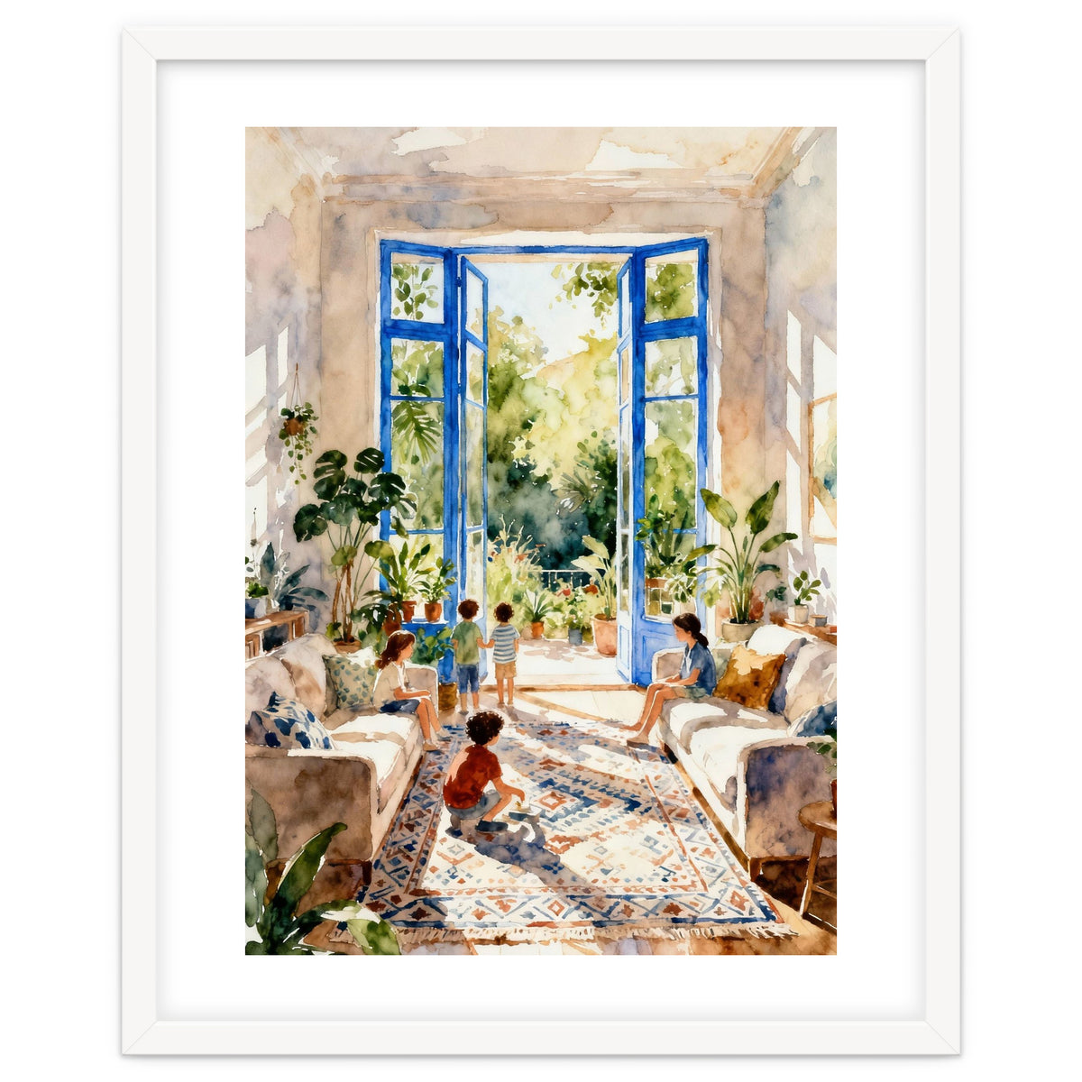 Matisse Inspired Family Room