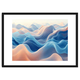 Ethereal Fluid Waves Abstract Art thumbnail