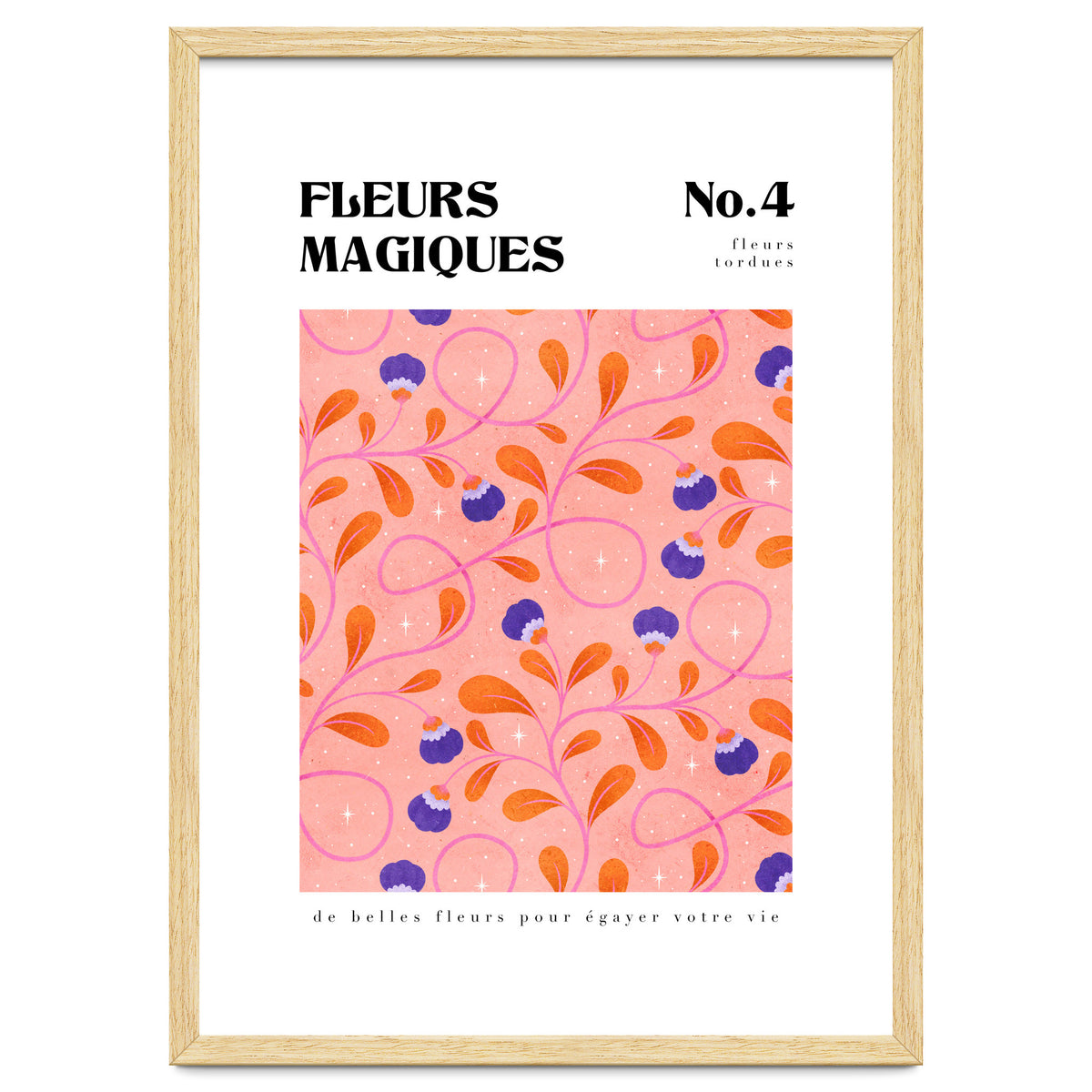 Magical Flowers No.4 Twisty Florals