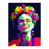 Frida Kahlo Mexican Artist Painting Pop Art WPAP (Print Only) thumbnail