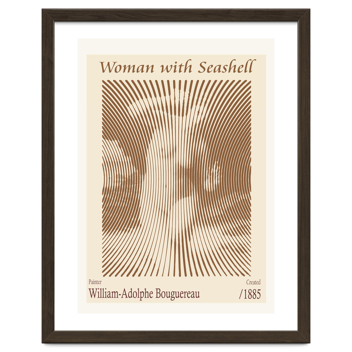 Woman With Seashell – William Adolphe Bouguereau (1885)