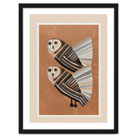 Striped Owl Pair