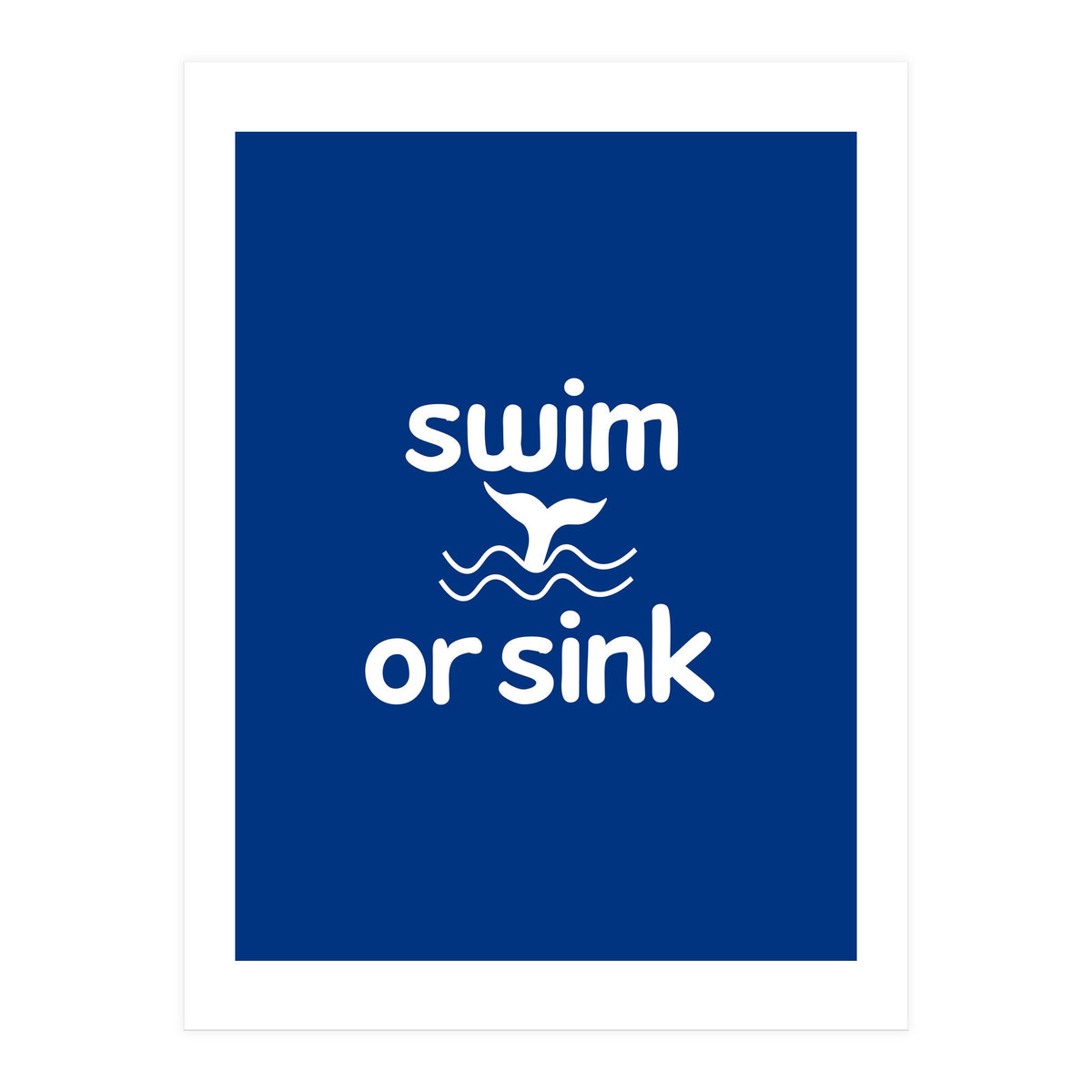 Swimm or sink  (Print Only)