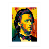 Frederic Chopin Abstract Art (Print Only) thumbnail