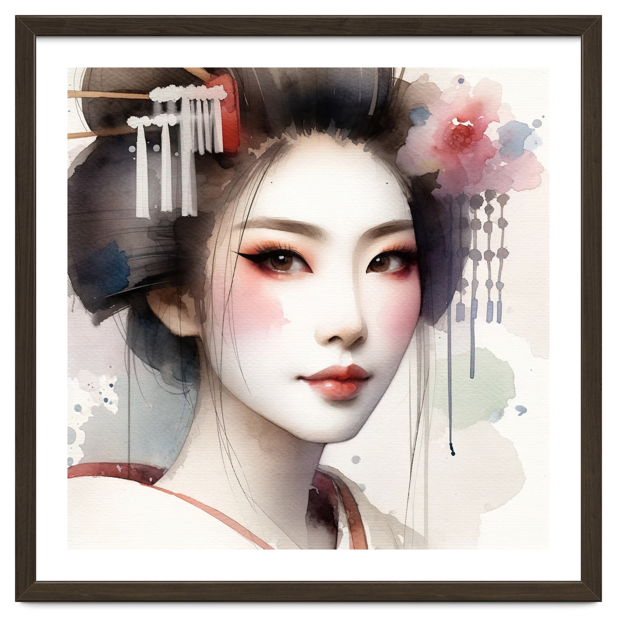 Rose Veil Modern Geisha