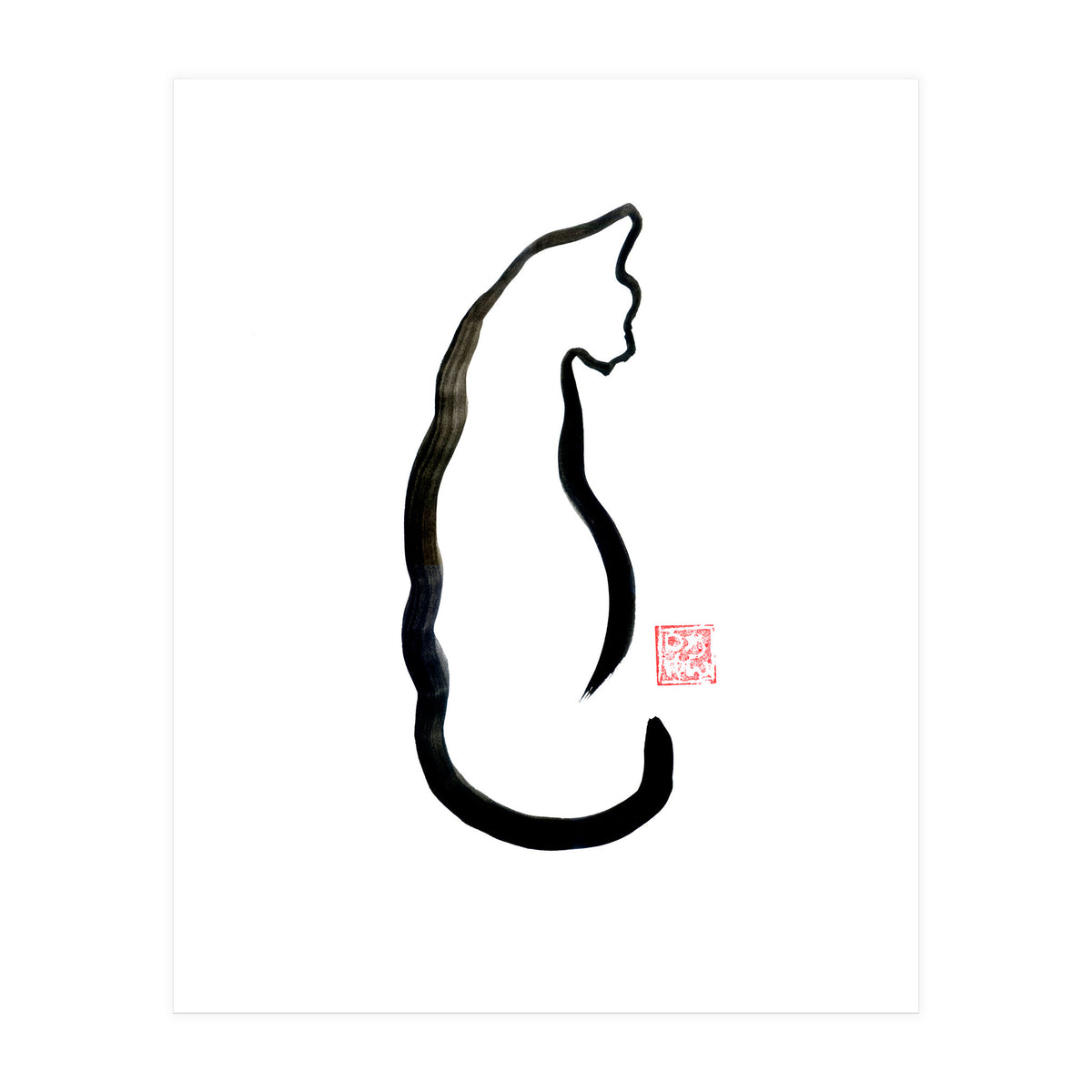 Cat line (Print Only)