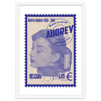 Audrey Hepburn Stamps Art