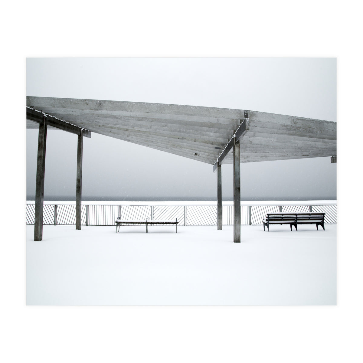 Rest point - Winter seascape (Print Only)