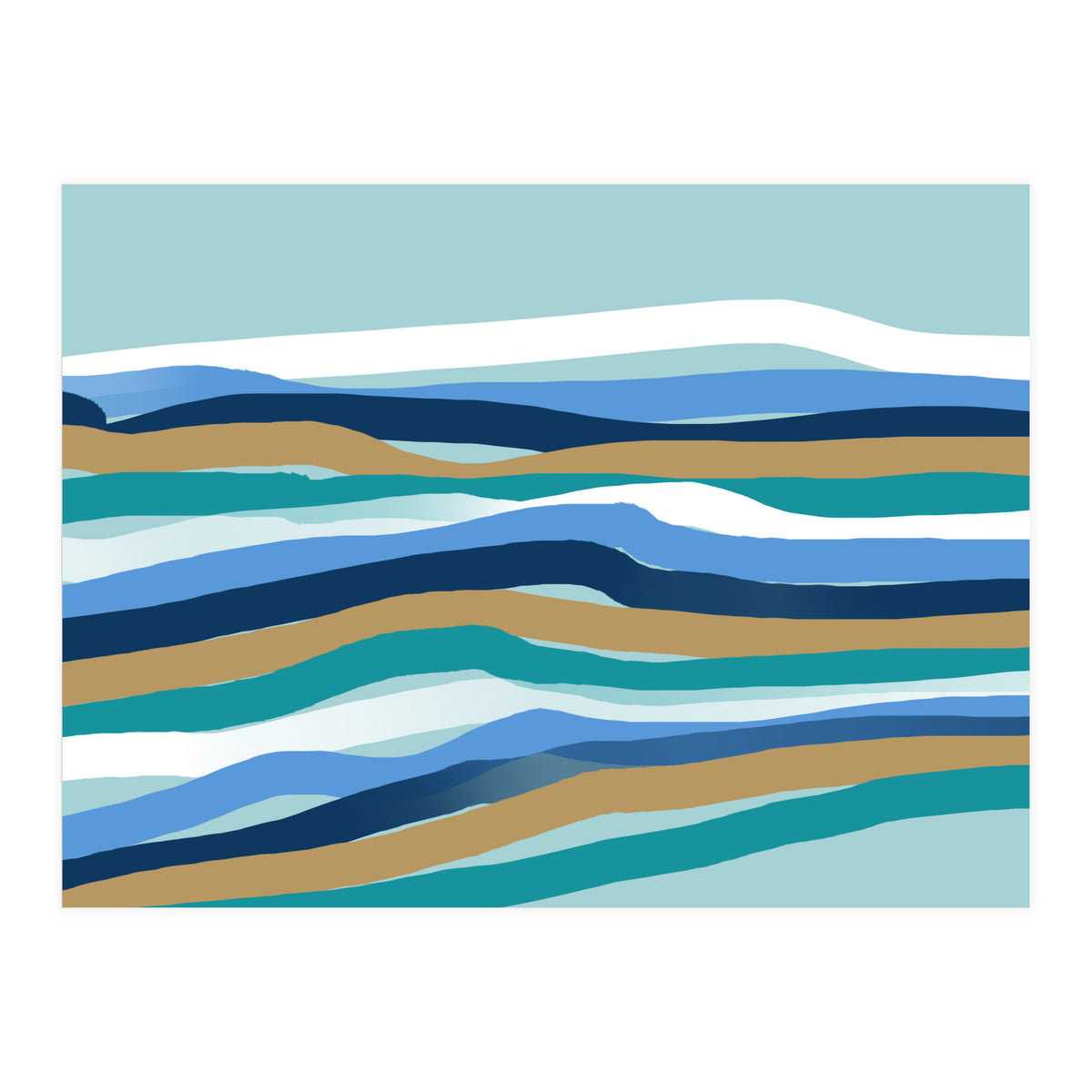 Between The Waves  (Print Only)