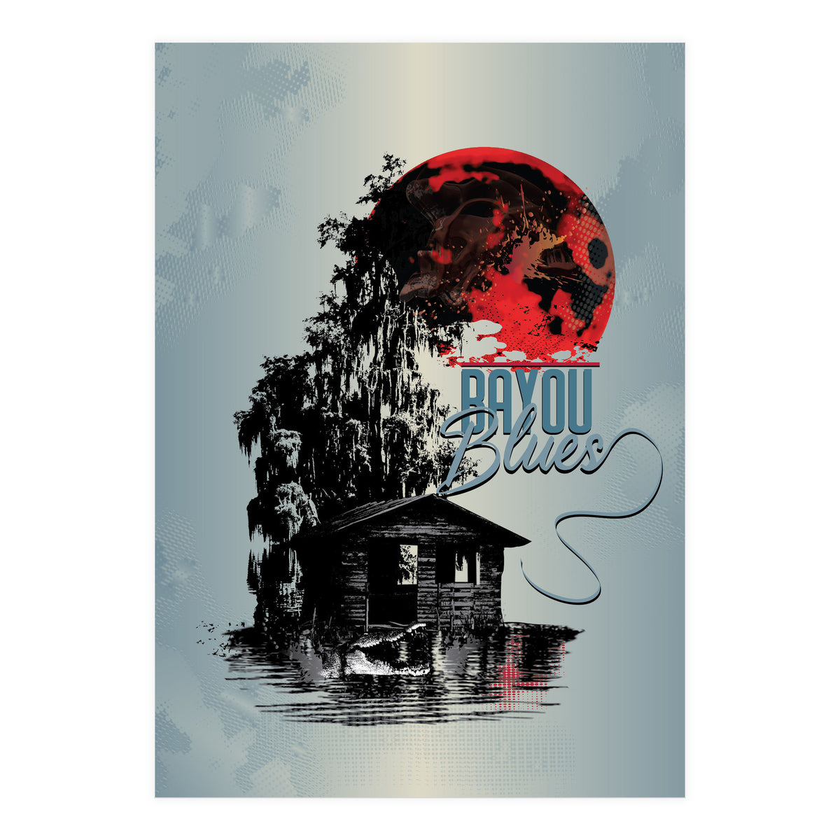 Bayou Blues Swamp (Print Only)