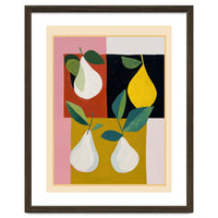 Modern Pears Still Life II