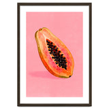Papaya fruit illustration thumbnail