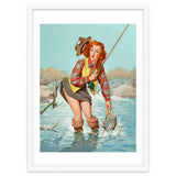 Sexy Pinup Girl On Fishing Accident thumbnail