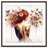 Butterfly Profile In Bloom thumbnail