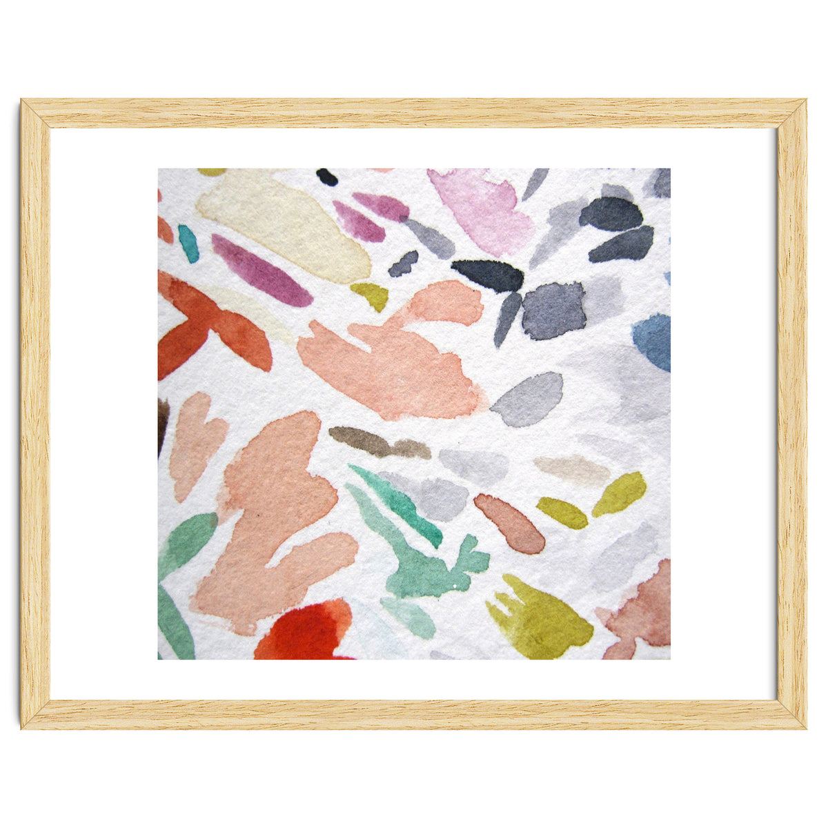 Abstract, Watercolor, Art Print, Viddy Pop The Mood Room