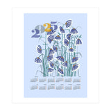 calendar 2025 pastel light blue (Print Only) thumbnail