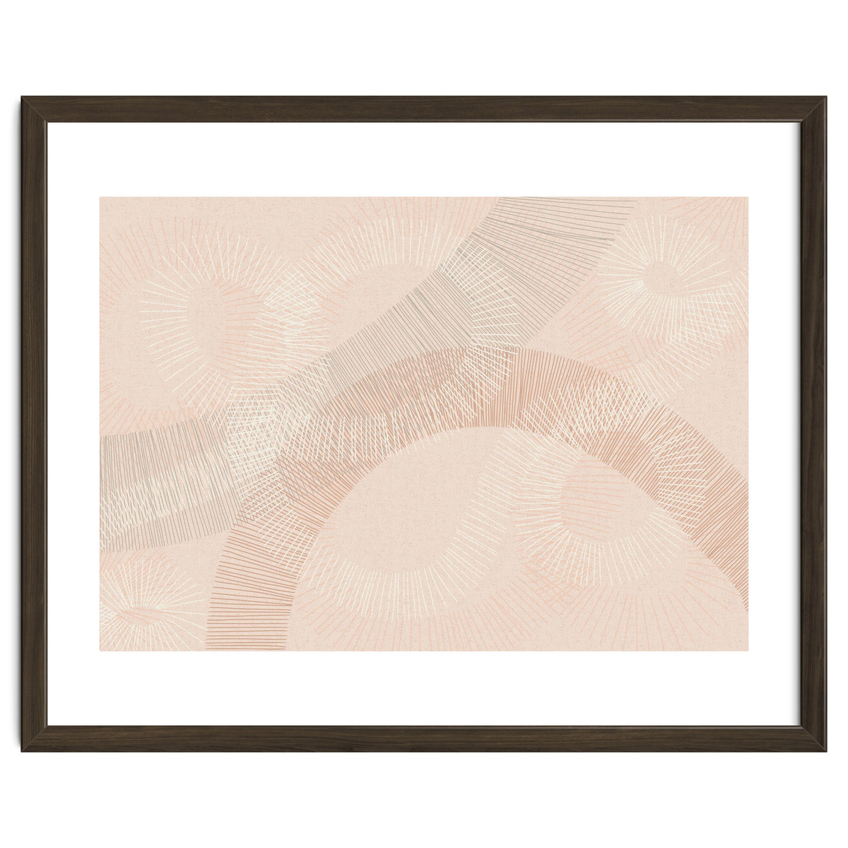 calming essentials Curved Lines pale mocha mousse
