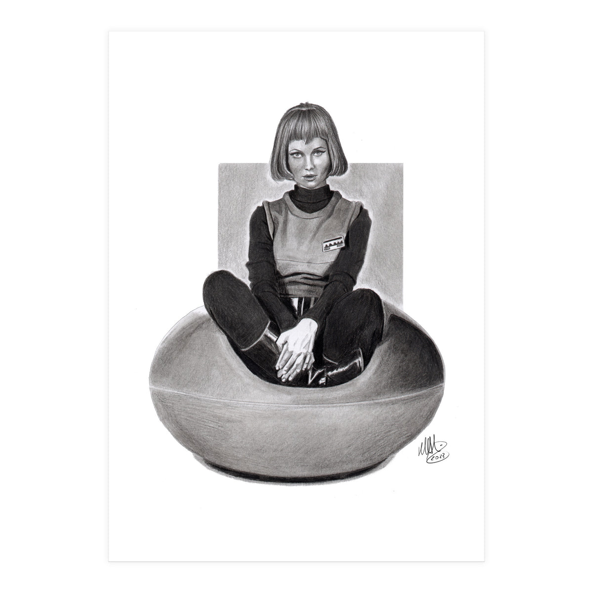 Catherine Schell - "Moon Zero Two" (Print Only)