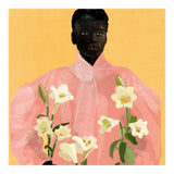 Girl Holding Flowers 2 (Print Only) thumbnail
