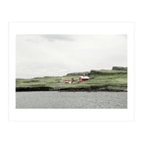 Red house on the shore - Iceland (Print Only) thumbnail