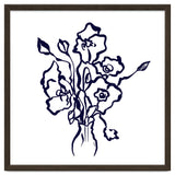 flowers line art thumbnail