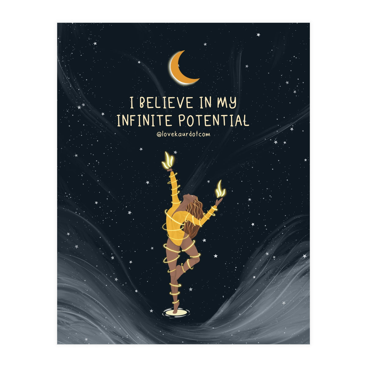 I Believe In My Infinite Potential (Print Only)