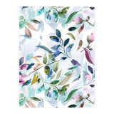Watercolor Tranquility Leaves Mauve (Print Only) thumbnail