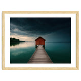 Moody Boathouse Photography Lake House thumbnail