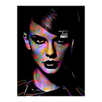 Taylor Swift Colorful Art 4 (Print Only)