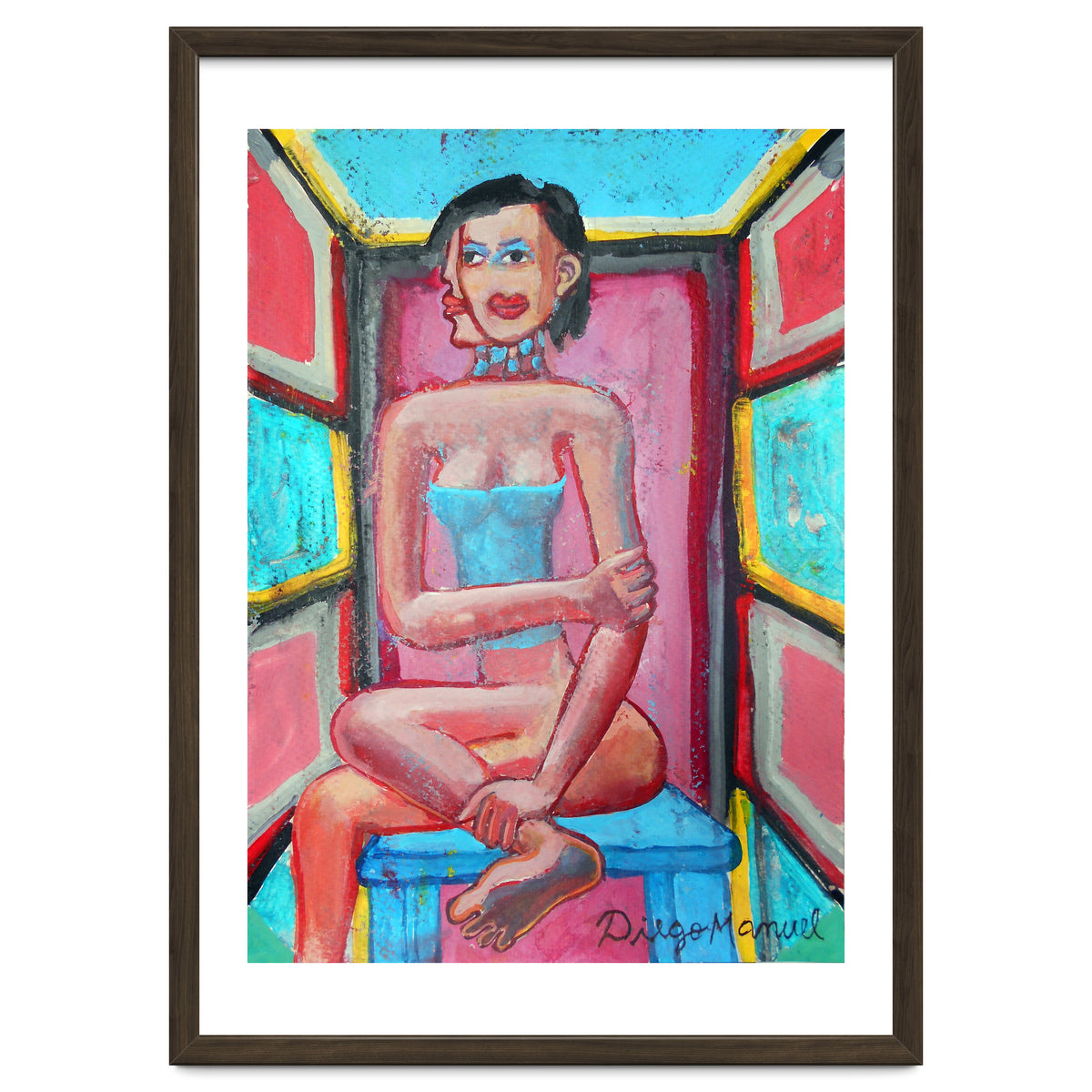 Mujer En La Silla 19