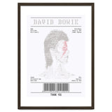 Receipt Art David Bowie thumbnail