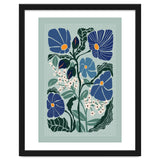 Klimt Flowers Light Blue thumbnail