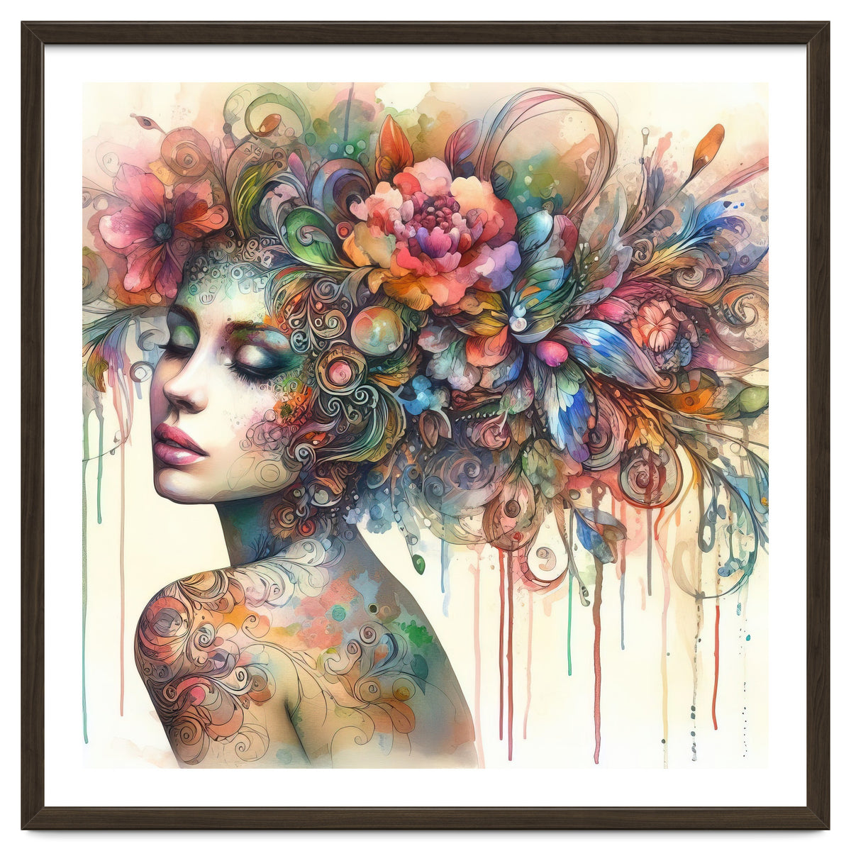 Dreamer with Floral Crown