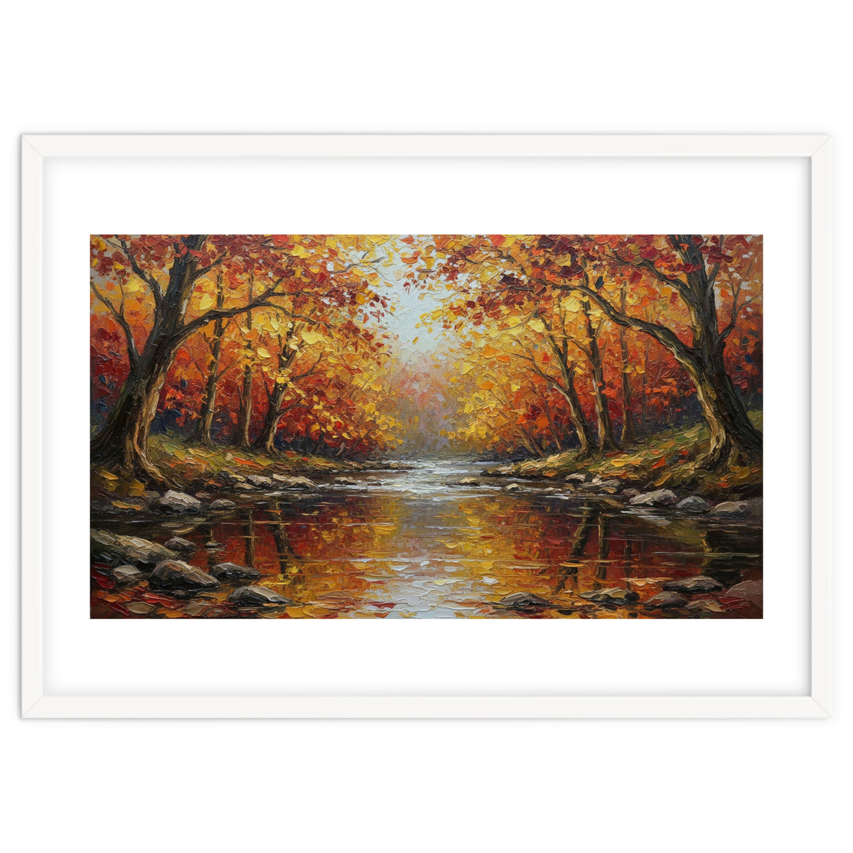 Golden Autumn Creek