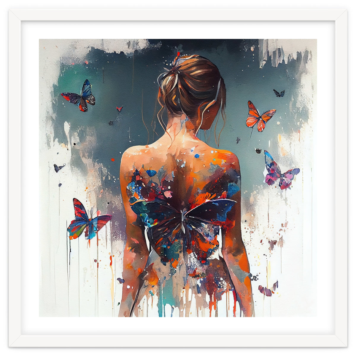 Powerful Butterfly Woman Body #4