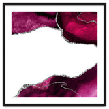 Burgundy & Silver Agate Texture 15 thumbnail