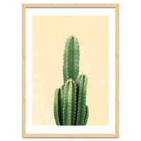Tall Cactus, Minimal Desert Saguaro Art