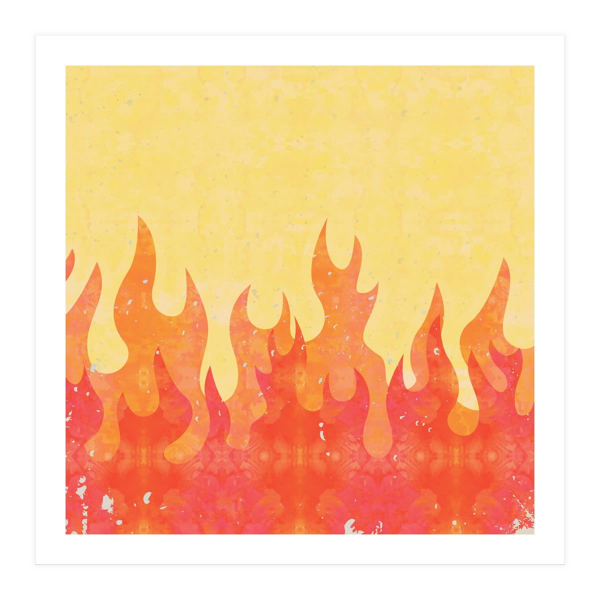 Fiery Grill (Print Only)