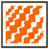 Slanting Orange Wavy Pattern thumbnail
