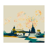 colorful skyline (Print Only) thumbnail