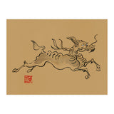 Kirin On Brown Paper (Print Only) thumbnail