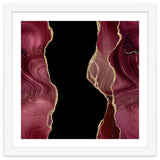 Burgundy & Gold Glitter Agate Texture 02 thumbnail