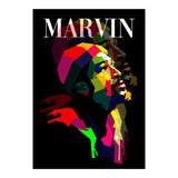Marvin Gaye RNB Singer Pop Art WPAP (Print Only) thumbnail