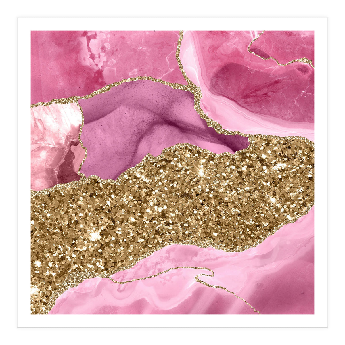 Agate Glitter Dazzle Texture 12  (Print Only)